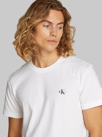 Calvin Klein Jeans Shirt '2 PACK MONOGRAM T-SHIRT' in White