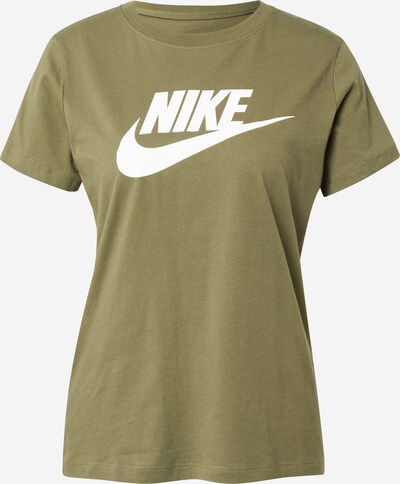 Nike Sportswear Tričko 'Futura' - olivová / biela, Produkt
