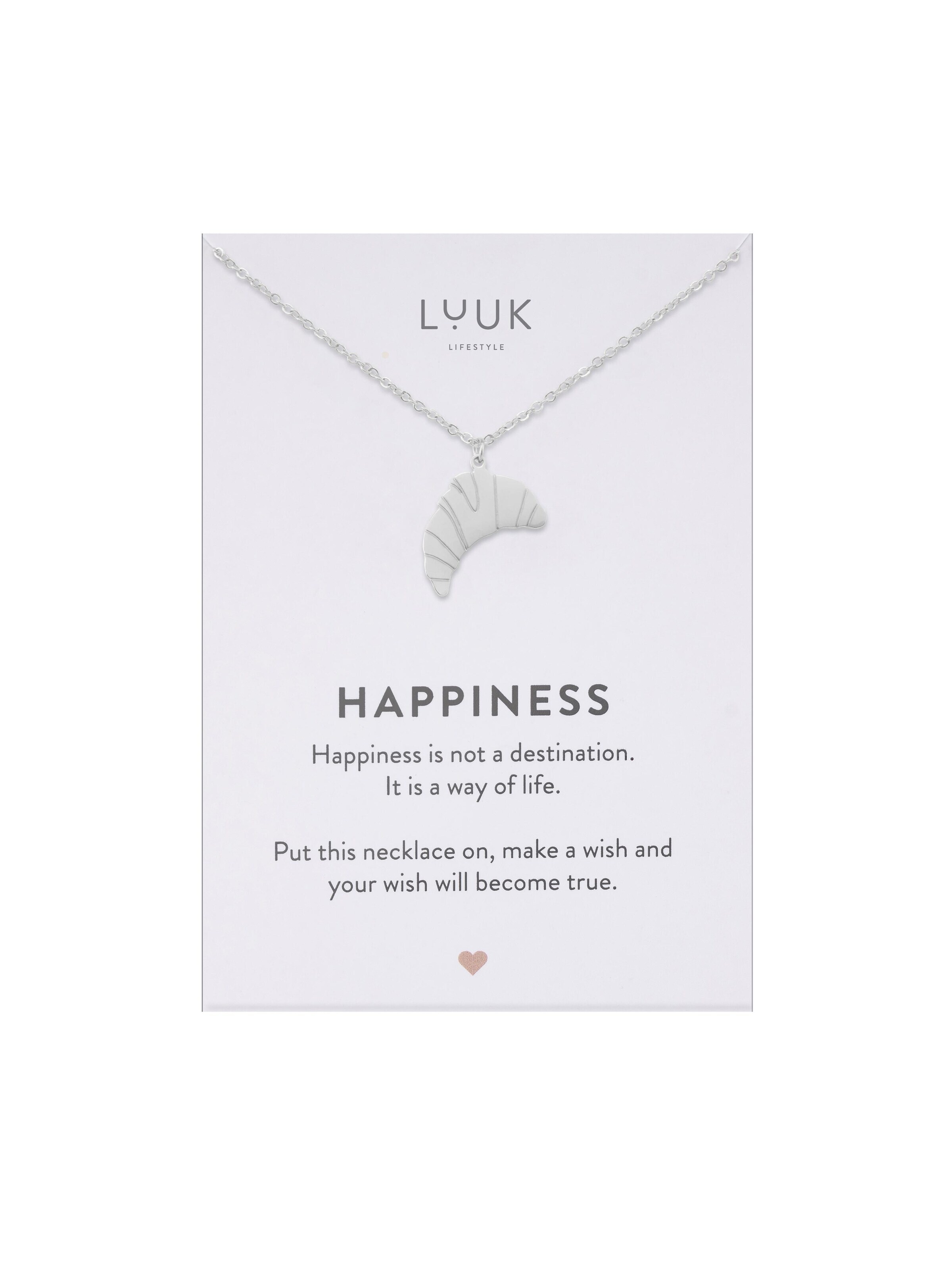 LUUK LIFESTYLE Necklace in Silver