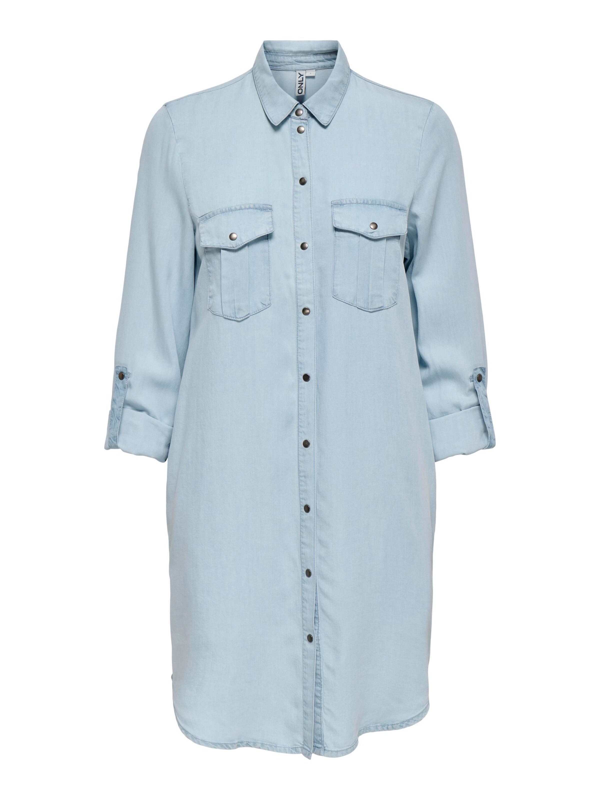 ONLY Blousejurk 'ONLCharis' in Blauw: voorkant