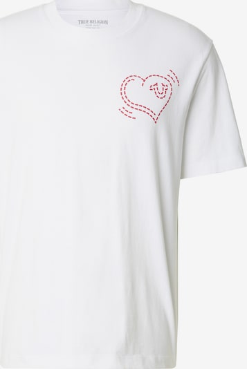True Religion Camisa 'Cat' em L em vermelho / branco, Vista do artigo