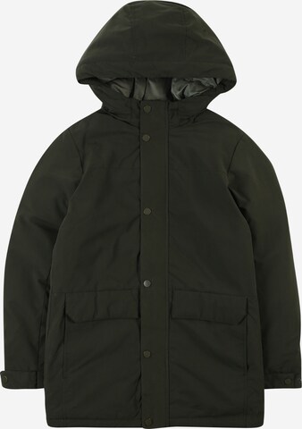 Jack & Jones Junior Winter Jacket 'Champ' in Green: front