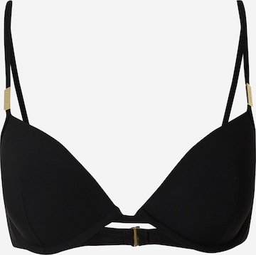 Calvin Klein Swimwear Push-up Bikinioverdel i sort: forside