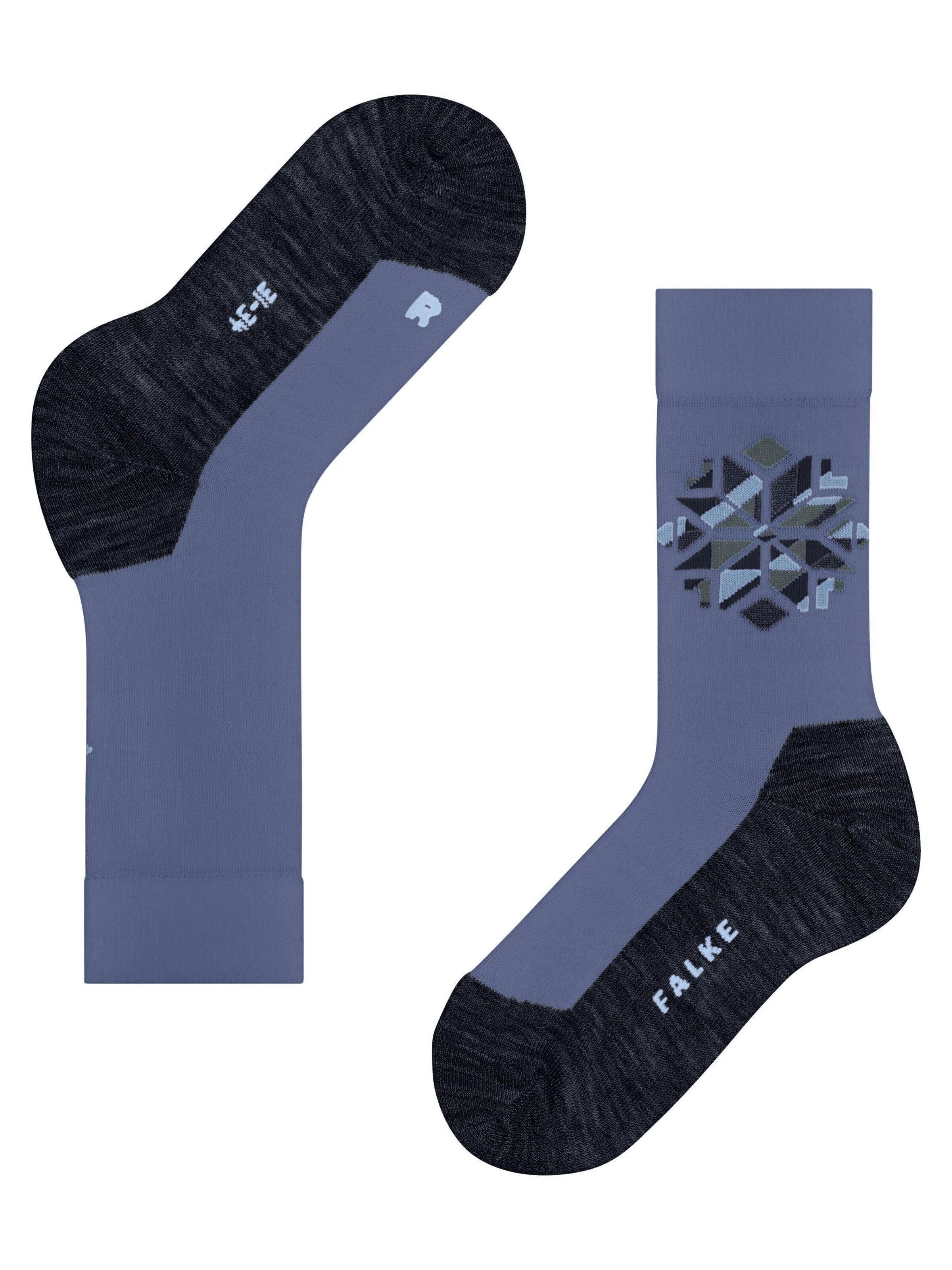 FALKE Socks 'Active Icy Snowstar' in Blue