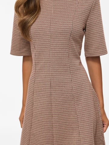 VILA Dress 'VICHEKKA' in Brown