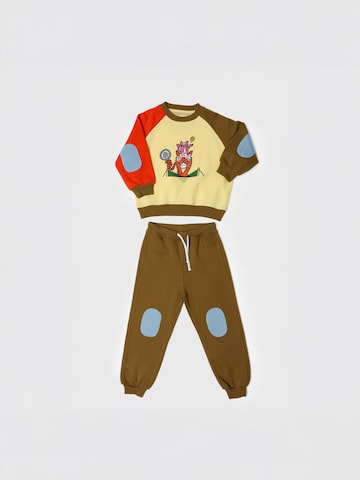 Maru + Bo Set 'MIXED-COLOR TRACKSUIT'‌‌‌ in Mischfarben: Vorderseite