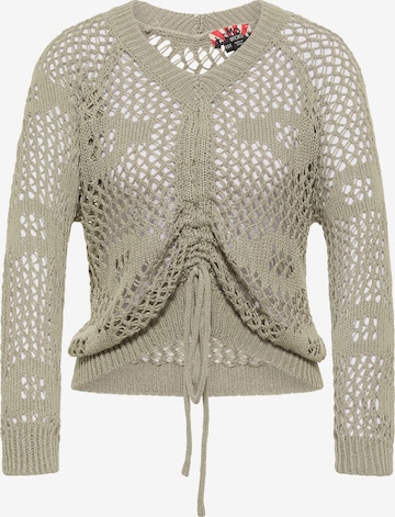 Pullover di myMo ROCKS in beige: frontale