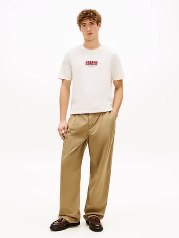 T-Shirt 'HERITAGE' TOMMY HILFIGER en beige