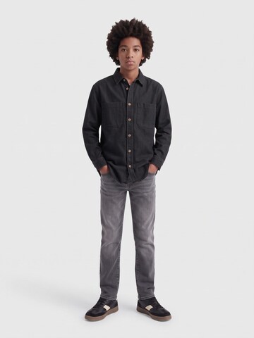 Only & Sons Junior Regular fit Button up shirt 'OSJAlp' in Black