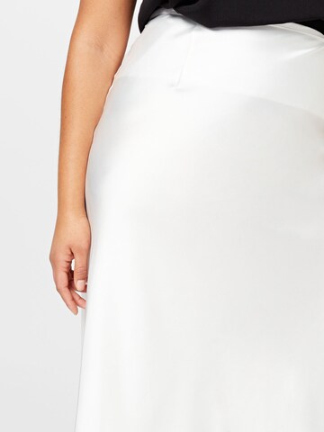 Nasty Gal Plus Skirt in White