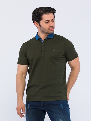 T-Shirt 'Gilberto' Edoardo Caravella en vert : devant