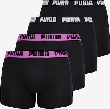 PUMA Boxershorts 'EVERYDAY' in Schwarz: Vorderseite
