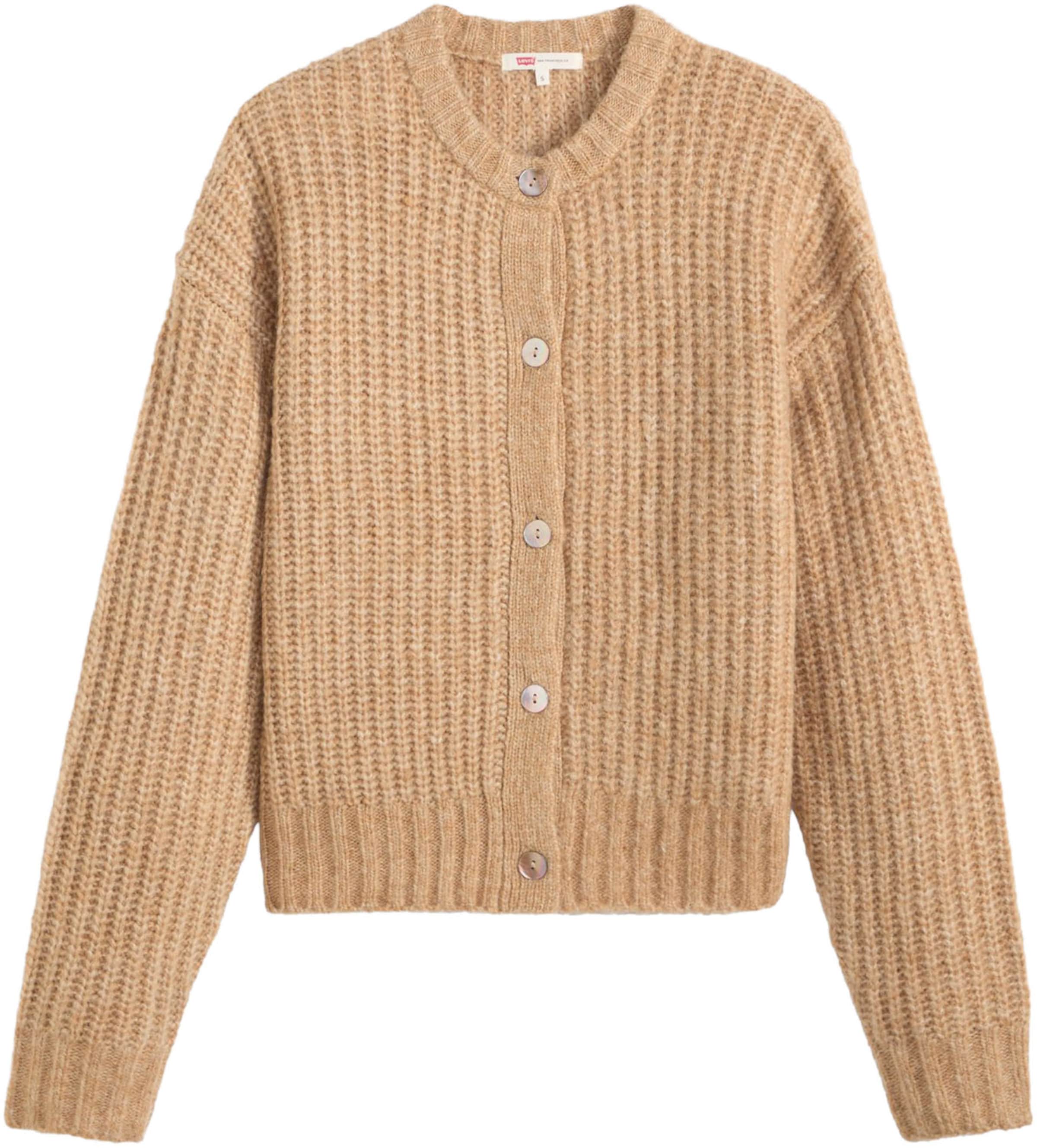 LEVI'S ® Strickjacke in Braun: Vorderseite