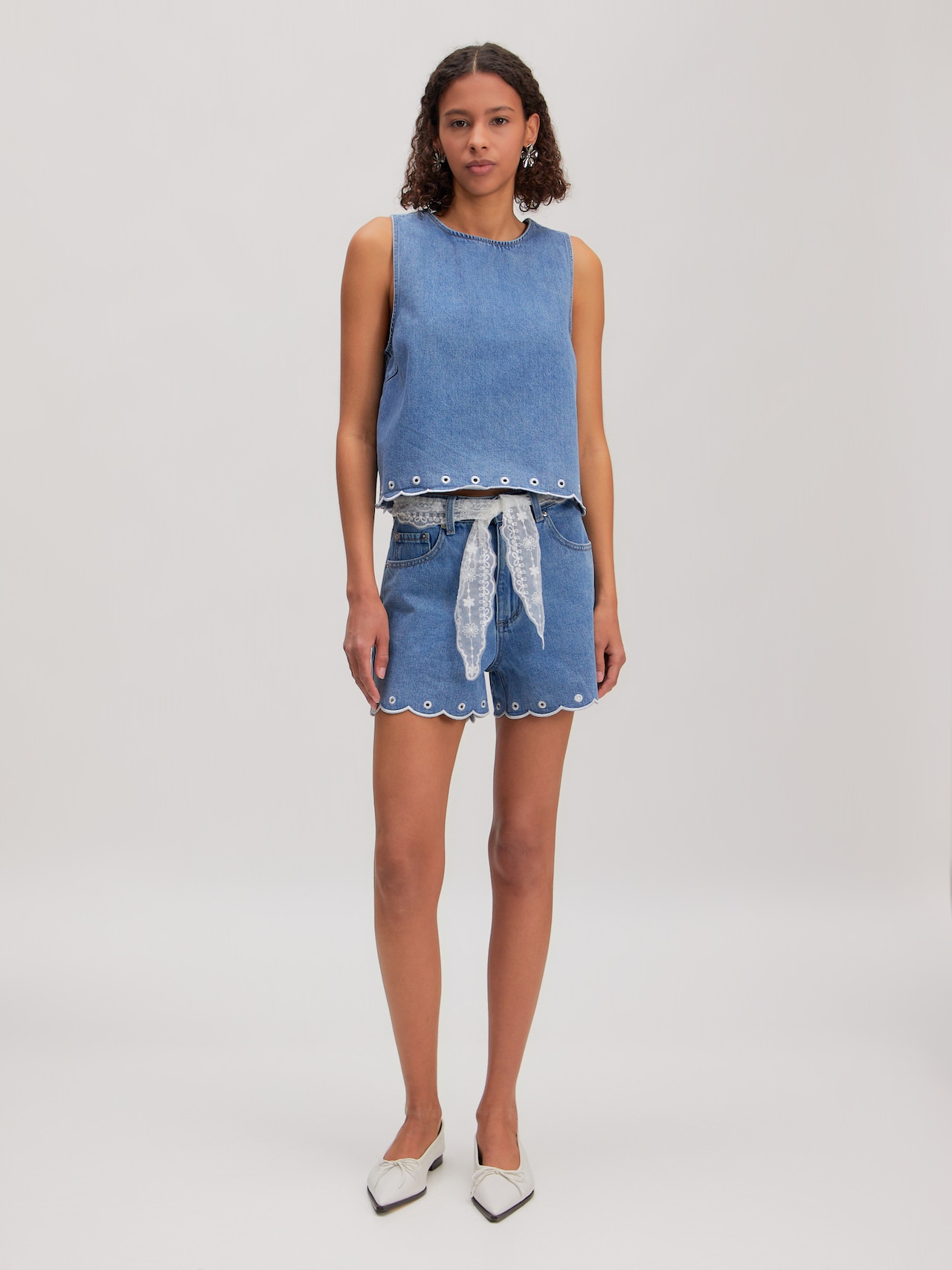 EDITED Nouveautés Haut 'Cecelia' bleu