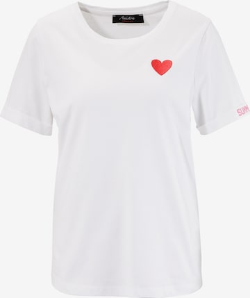 Aniston CASUAL Shirt in White: front