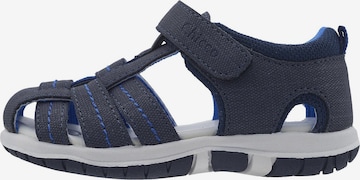 Chaussures ouvertes CHICCO en bleu : devant