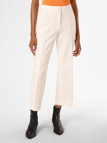 Marc Cain Regular Pantalon in Wit: voorkant