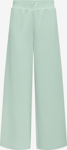 ONLY PLAY Szeroka nogawka Spodnie sportowe 'ONPLounhe' w kolorze zielony: przód