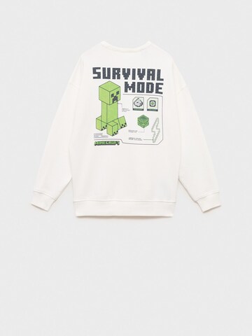 MANGO KIDS Bluza 'MINEMOVE' w kolorze biały