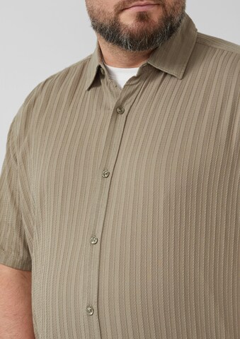 Coupe regular Chemise s.Oliver en marron