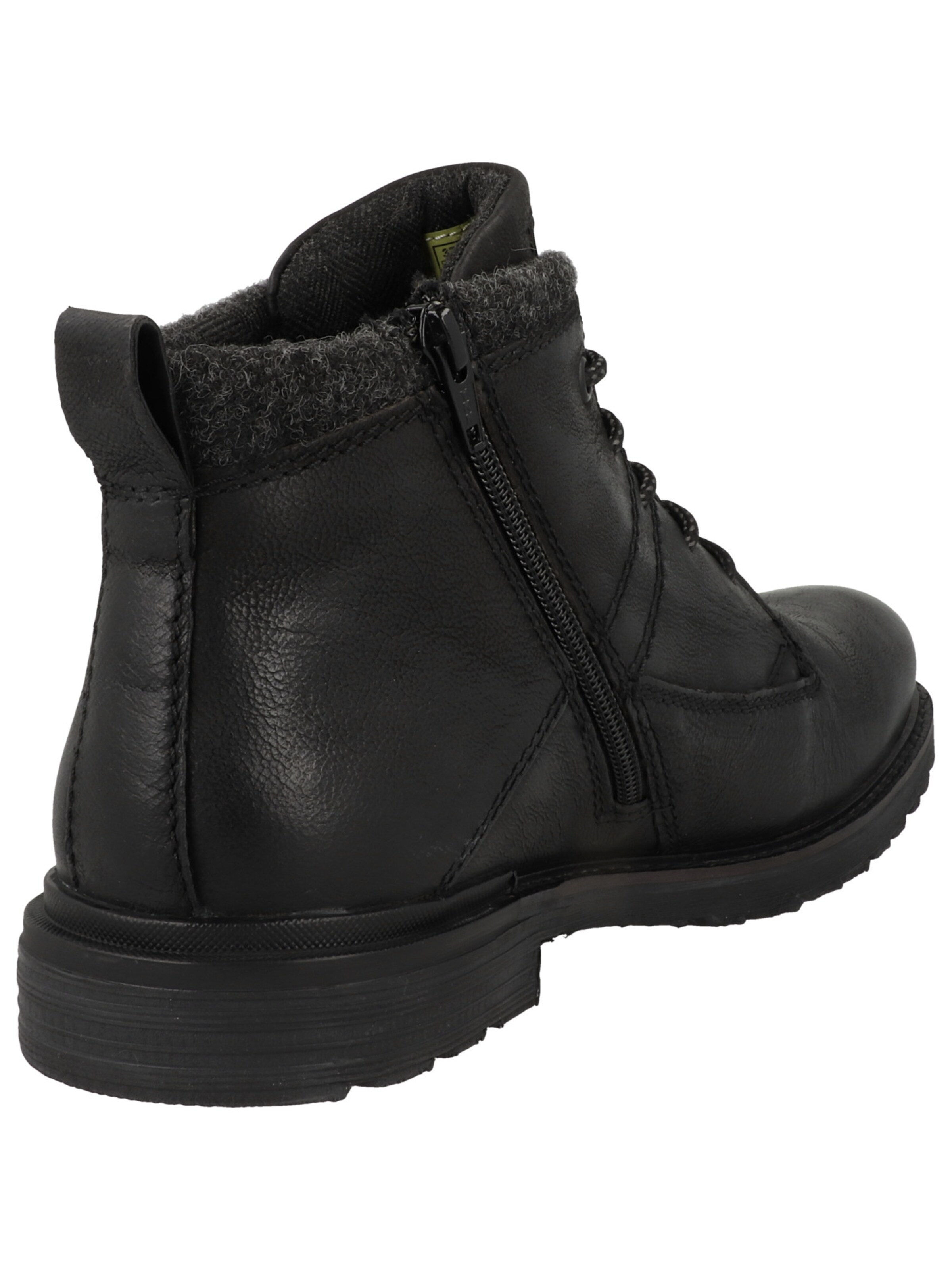 bugatti Šněrovací boty 'Vittore' – černá