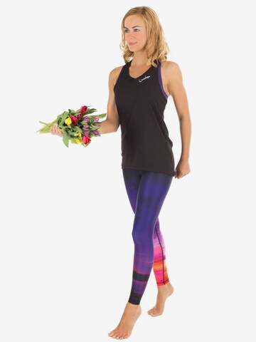 Winshape Skinny Sportsbukser 'AEL102' i lilla