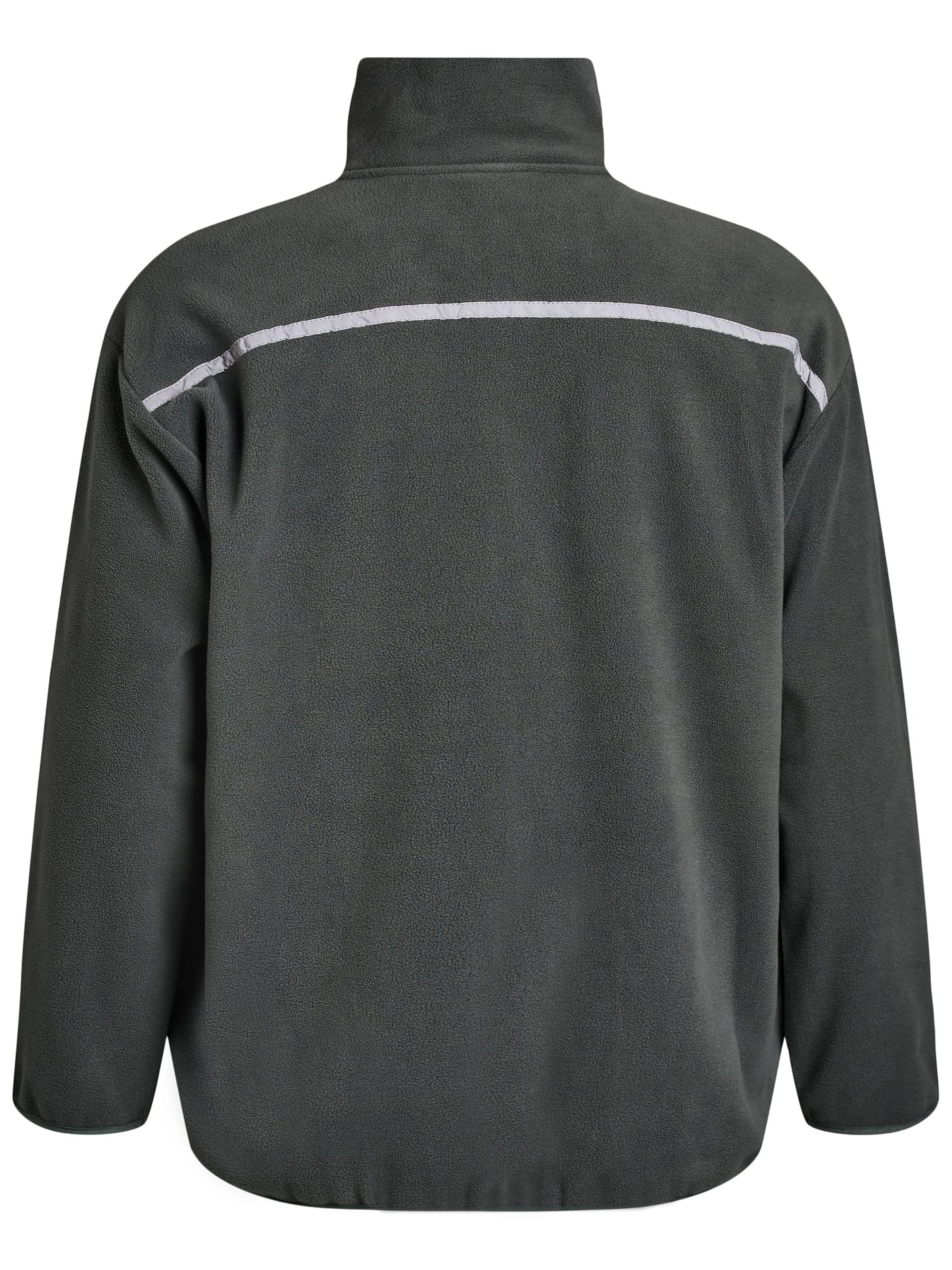 Jachetă  fleece 'Aodi' de la Active by Zizzi pe gri