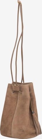 Estro Pussukkalaukku '9697' värissä beige: etupuoli