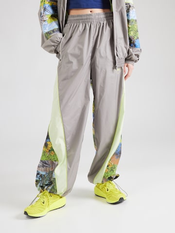 ADIDAS BY STELLA MCCARTNEY Tapered Sportbroek in Grijs: voorkant