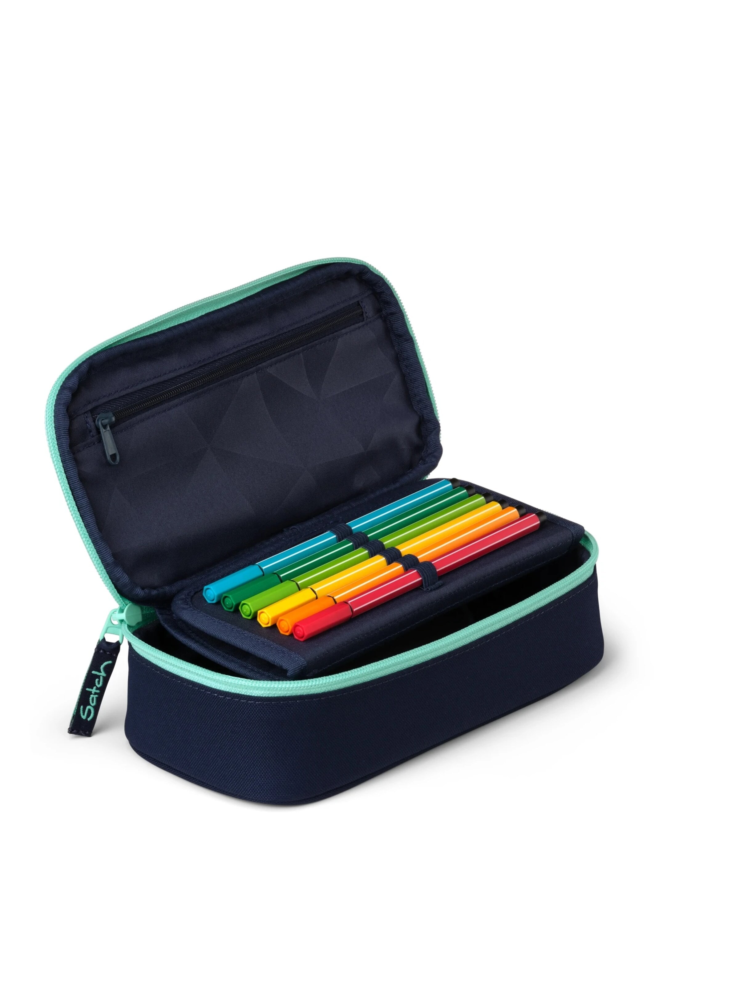 Satch Tasche 'Federmäppchen Schlamperbox'‌‌‌‌‌‌ in Grün
