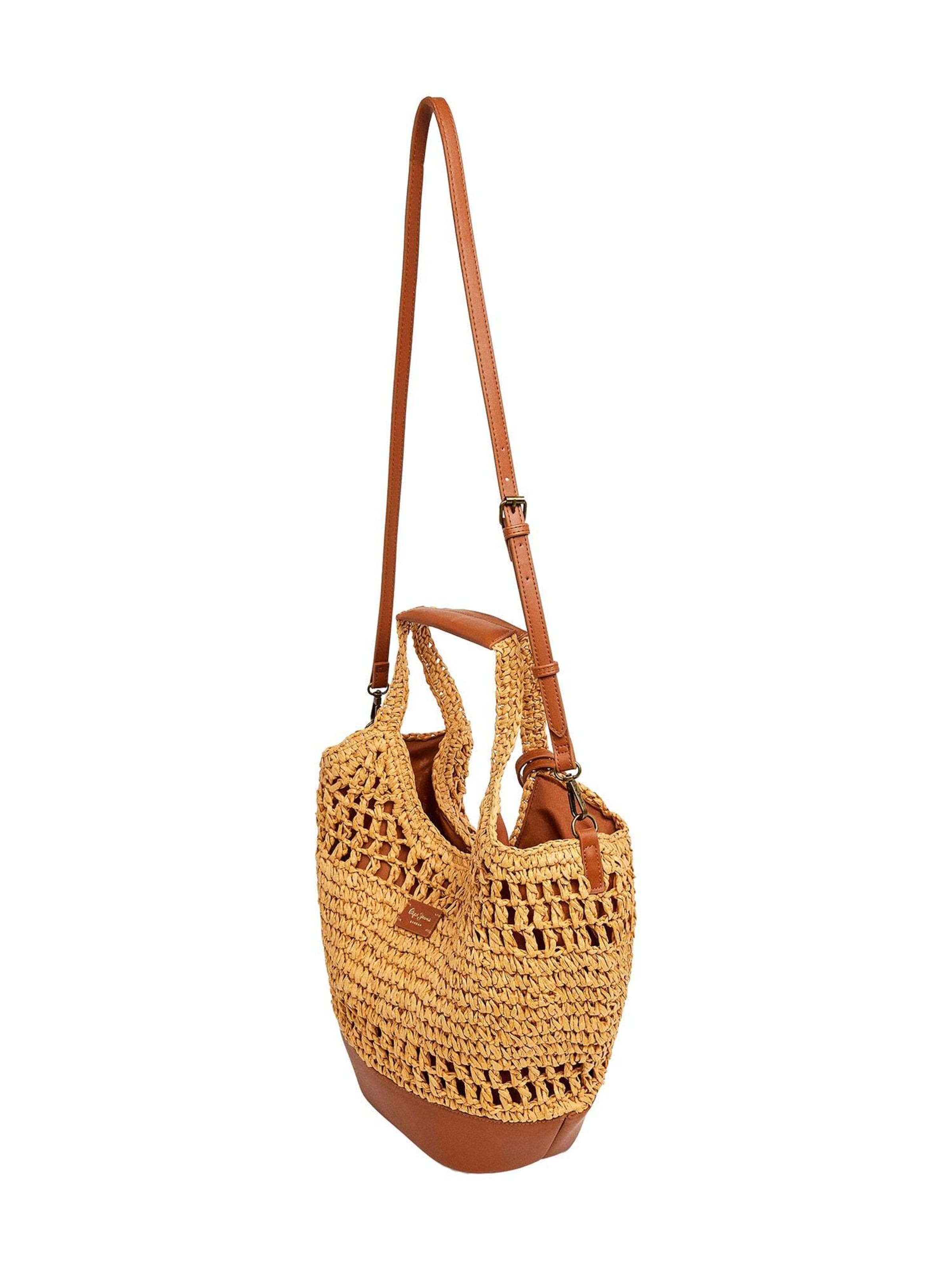Pepe Jeans Beach bag 'Judith Balm' in Yellow
