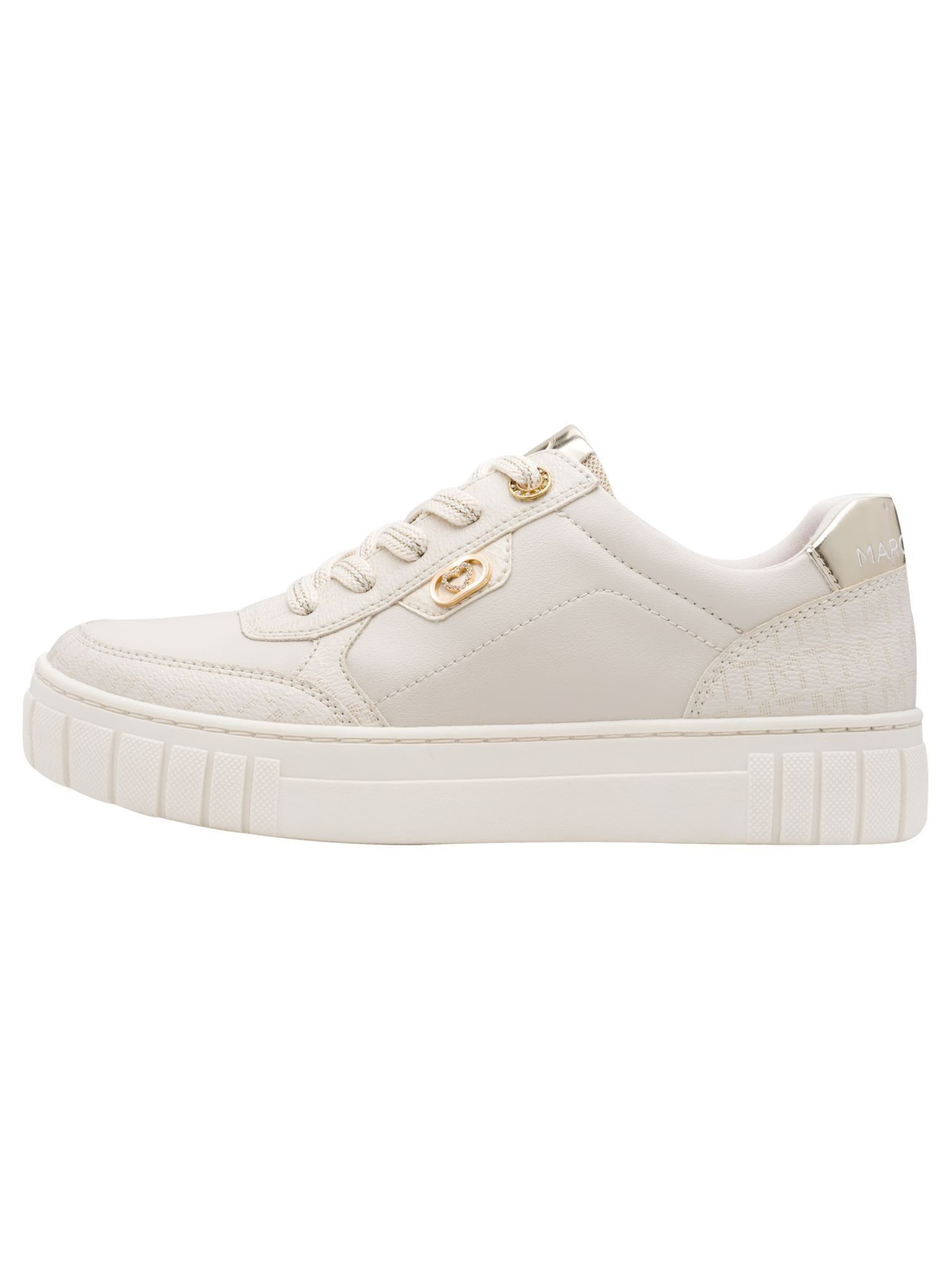 MARCO TOZZI Sneakers laag in Beige