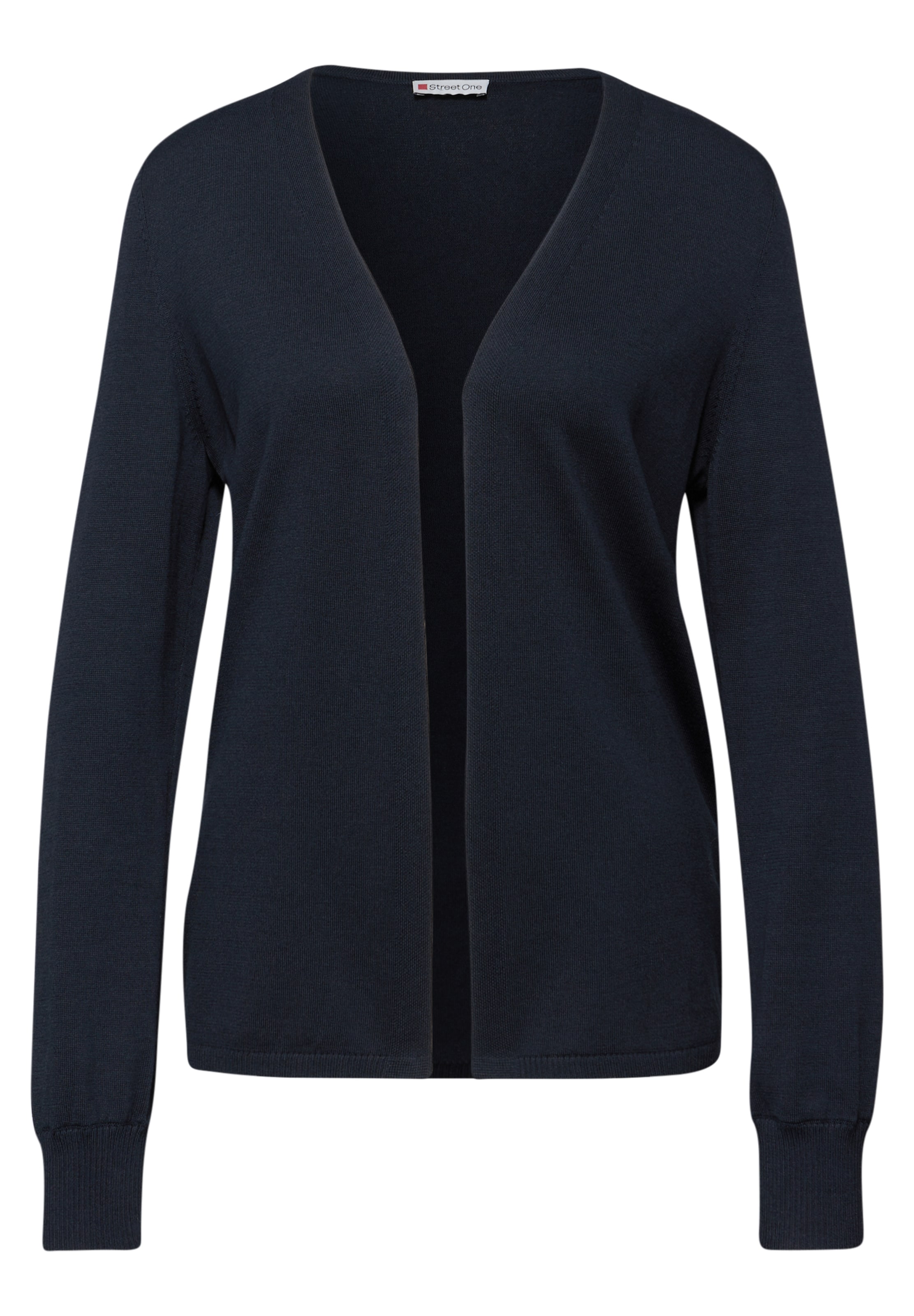 STREET ONE Knit Cardigan in Blue: front