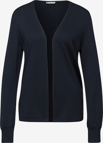 STREET ONE Strickjacke in Blau: Vorderseite