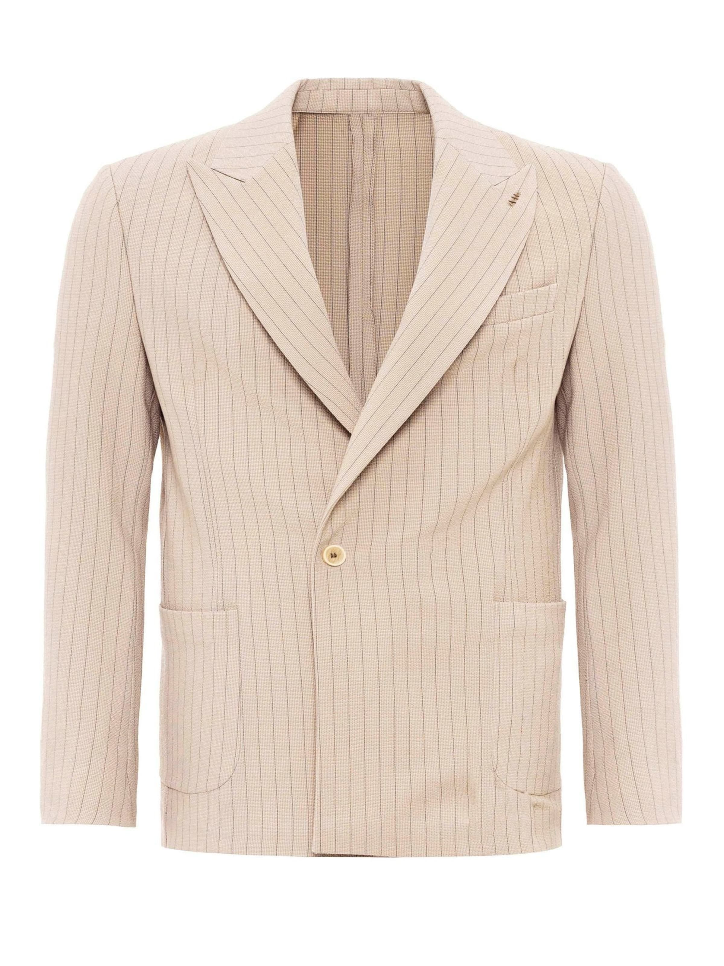 Regular fit Giacca da completo di Antioch in beige: frontale