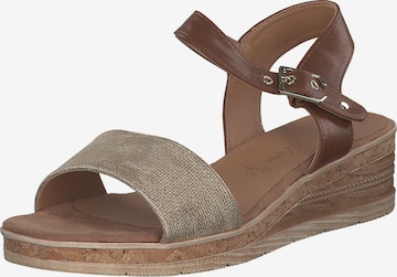 Sandales Idana en marron : devant