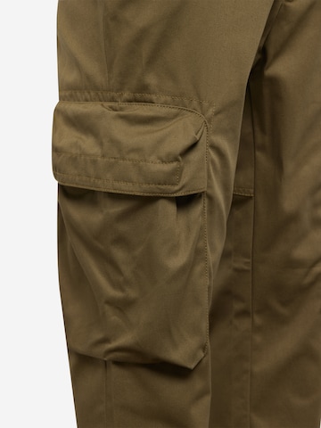 TOPMAN Regular Cargo Pants in Brown