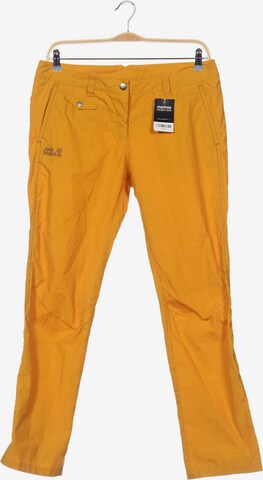 JACK WOLFSKIN Stoffhose XL in Gelb: predná strana