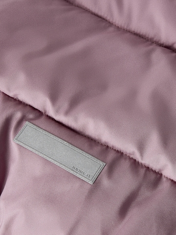 NAME IT - Casaco de inverno 'NMFFORTY' em roxo
