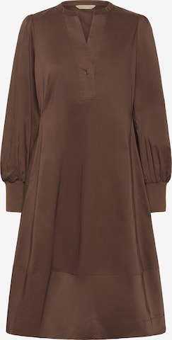 Robe 'Antoinett' CULTURE en marron : devant