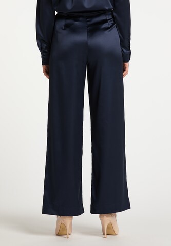 DreiMaster Klassik Wide Leg Hose in Blau