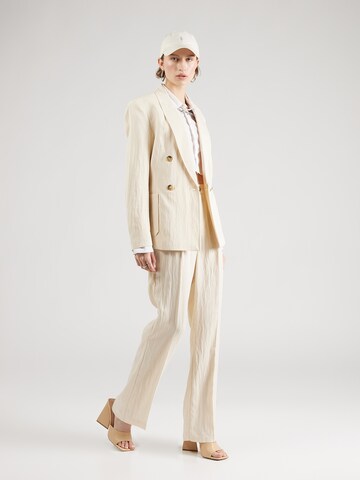 UNITED COLORS OF BENETTON - regular Pantalón de pinzas en beige