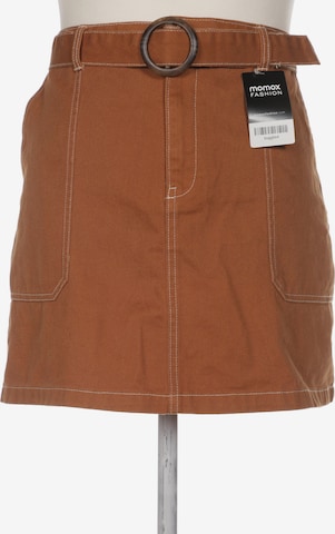 Denim Co. Skirt in XXXL in Brown: front