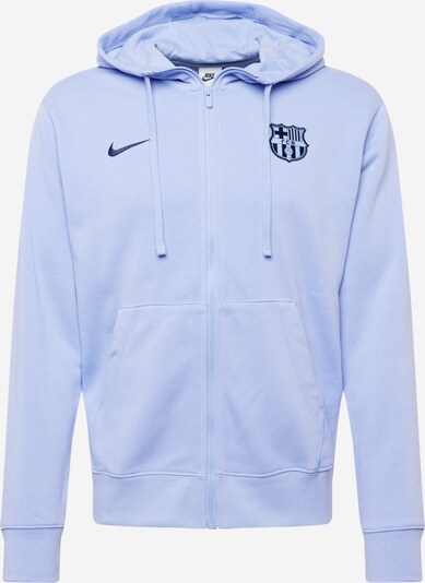 NIKE Sportssweatjakke 'FC Barcelona' i navy / lavendel, Produktvisning