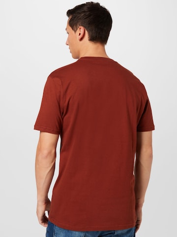 DENHAM T-Shirt 'ROGER' in Rot
