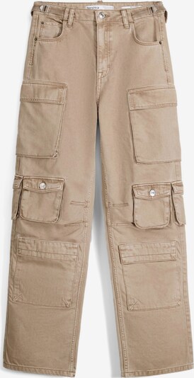 Bershka Kargo hlače | svetlo rjava barva, Prikaz izdelka