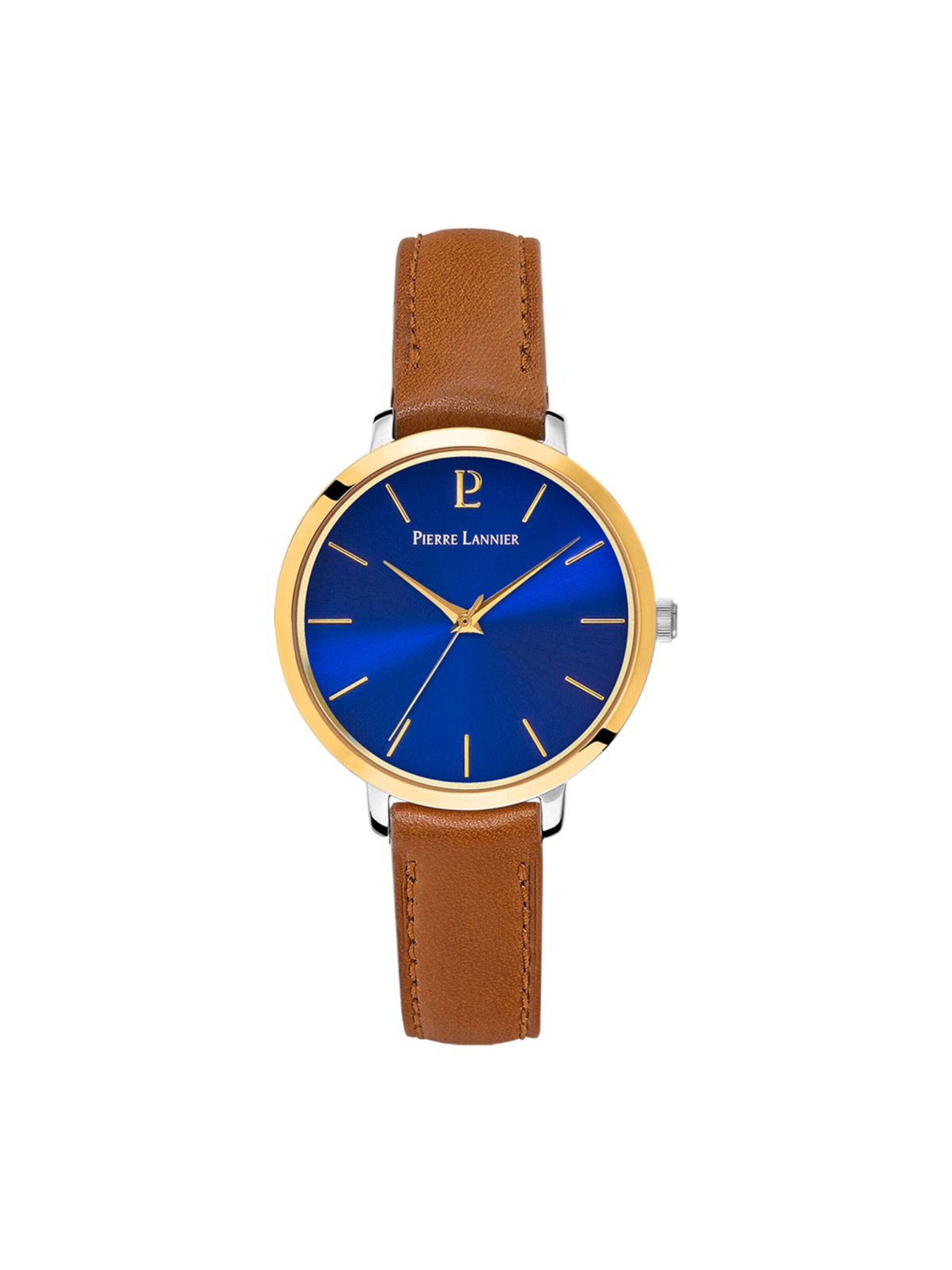 Montre à affichage analogique 'Chouquette' Pierre Lannier en bleu : devant