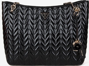 Borsa a mano di GUESS in nero: frontale