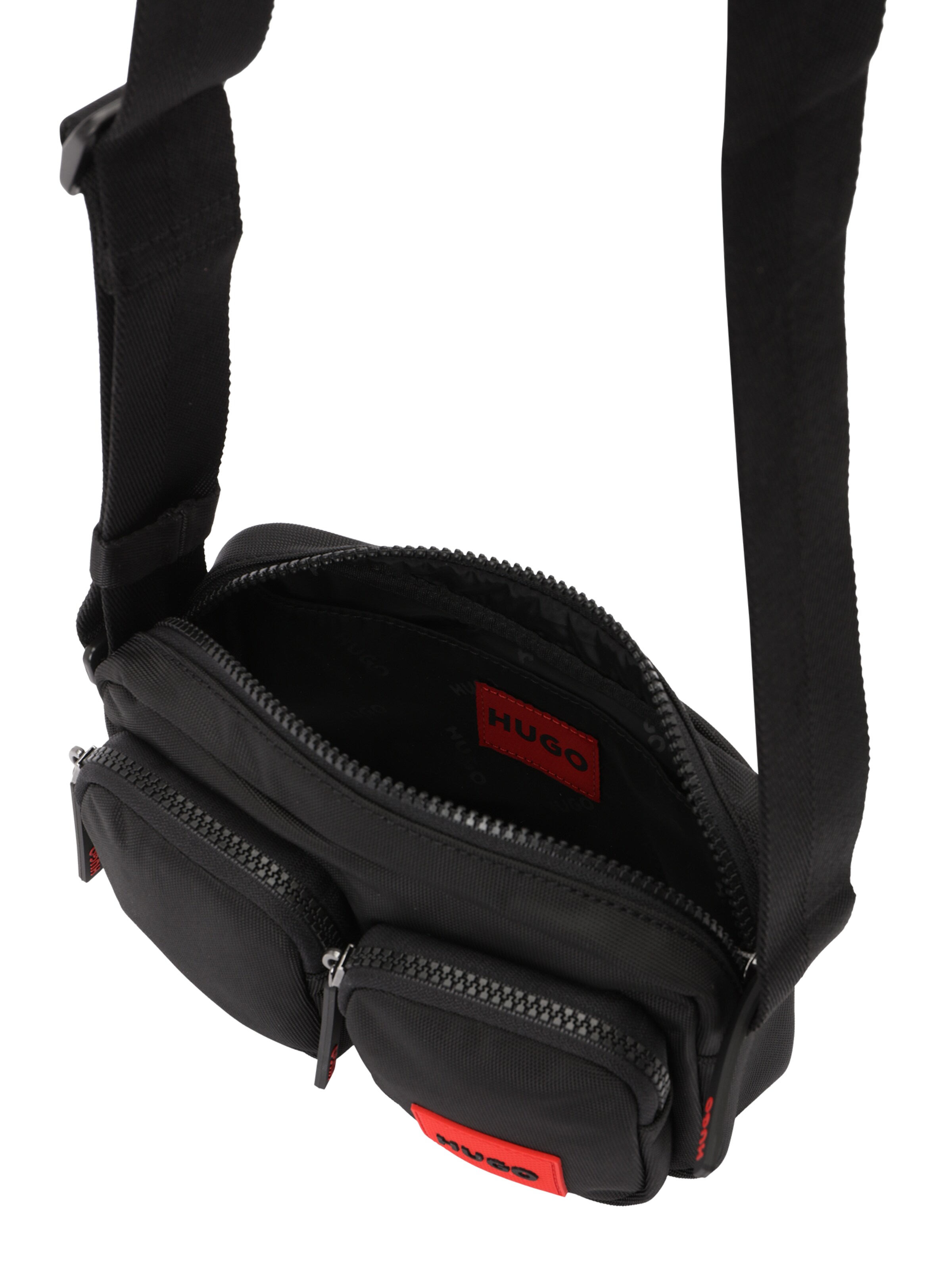 HUGO Torba na ramię 'Ethon 3.0' w kolorze czarny