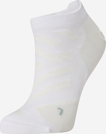 Chaussettes de sport On en blanc : devant